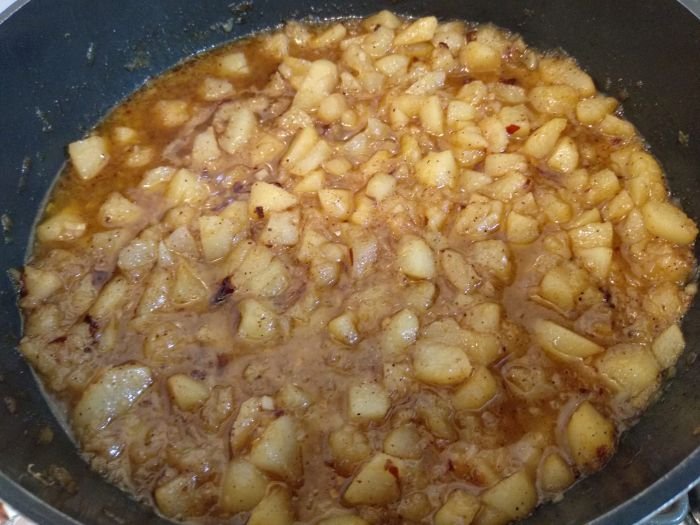 צ'אטני אגסים - מטבל מהמטבח ההודי