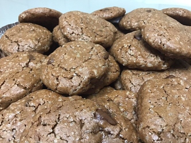 עוגיות שוקולד צ’יפס חום/ טעים במיוחד