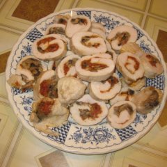 חזה עוף ממולא בפטריות