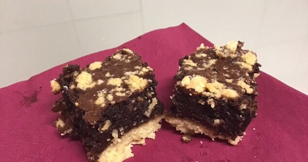 עוגת שוקולד בצק