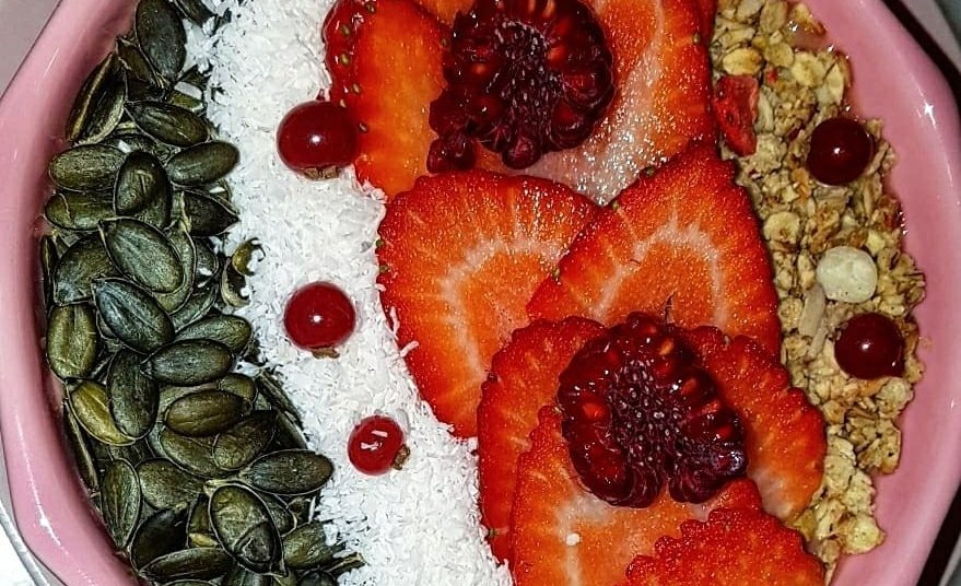 שייק תות בננה