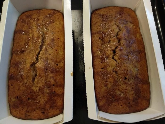 עוגת בננות מייפל