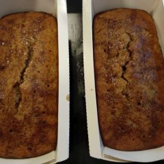 עוגת בננות מייפל