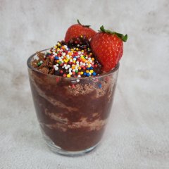 עוגת שוקולד ב- 2 דקות בכוס (שאפשר להכניס למיקרוגל)