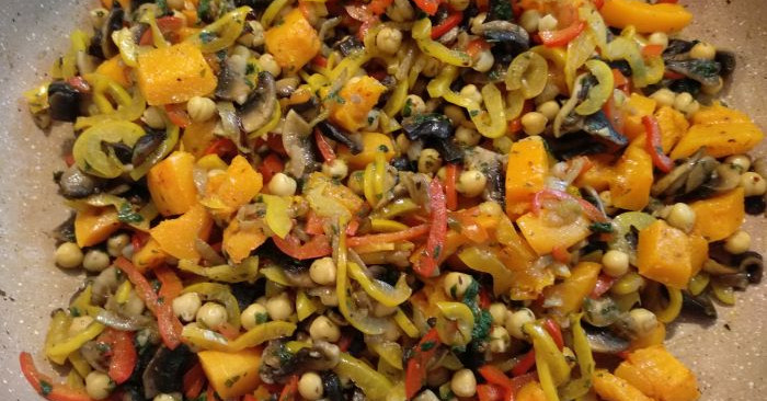 תבשיל דלעת וחומוס מהמטבח הארמני