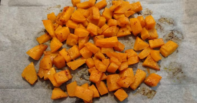 תבשיל דלעת וחומוס מהמטבח הארמני