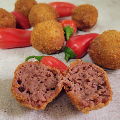 גלגולי בטטה (אפשר מצבע אחד או יותר של בטטה)