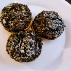 פטריות ממולאות בעדשים