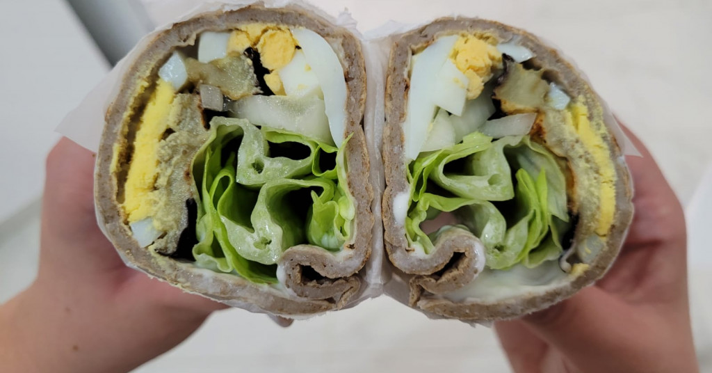 לאפות מכוסמת ירוקה