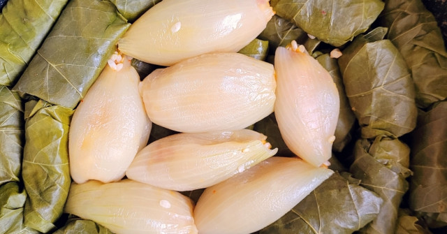 עלי גפן ממולאים (יפרח)