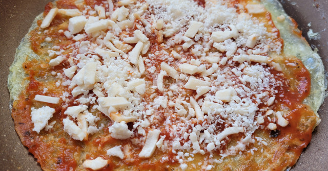 חביתה עם דפי אורז ( דומה לחביטורטי)