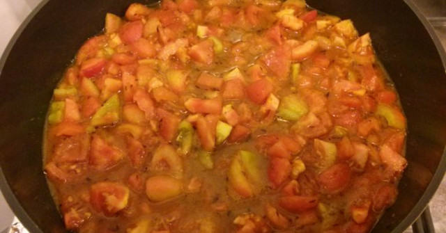 תבשיל כרובית וחומוס מהמטבח ההודי