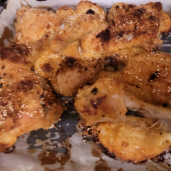 עוף ותפוחי אדמה בפירורים