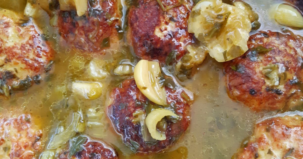 קציצות עוף בלימון