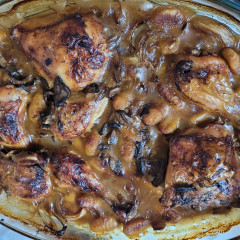 עוף עם ניוקי בתנור של רון יוחננוב