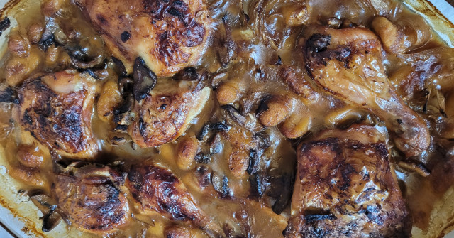 עוף עם ניוקי בתנור של רון יוחננוב