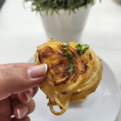 לביבות פסטה וגבינות